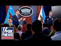 The Pentagon updates on military operations in Iran