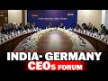 LIVE: PM Narendra Modi \u0026 German Chancellor Friedrich Merz’s remarks at in India- Germany CEO's FORUM