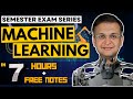 Complete ML Machine Learning in one shot | Semester Exam | Hindi