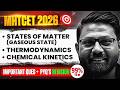 🎯 States of Matter \u0026 Other IMP Questions + PYQ's | Manzil MHTCET 2026 #mhtcet2026
