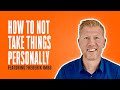 How To Not Take Things PERSONALLY \u0026 Become Happier | Frederik Imbo