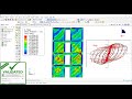 4-story coupled steel plate shear wall (CSPSW) under cyclic test Abaqus