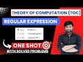 Regular Expression (RE) in TOC | Finite Automata| Regular language | L-1