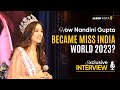 How Nandini Gupta Became Miss India World 2023? Exclusive Interview 🎙️ at ALLEN Kota