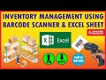 📊 Master Easy Stock Management with Excel and Barcode Scanner for Stock Tracking | AbhishekID.com