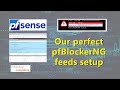 Perfect pfBlockerNG feeds setup