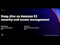 AWS re:Invent 2021 - Deep dive on Amazon S3 security and access management