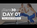 30-Minute FULL BODY Workout At Home (No Equipment) | Zero30 Day 1