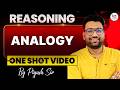 🔥 Analogy – New Pattern One Shot 🔥🎯 Complete Class | By Piyush Sir
