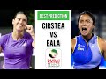 Alexandra Eala vs Sorana Cirstea | Dubai Open 2026 | Tennis Prediction