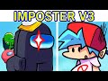 Friday Night Funkin' VS Impostor V3 FULL WEEK 1-3 + Cutscenes (FNF Mod/Hard) Among Us Secret Defeat