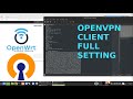 OpenWrt - OpenVPN Client Full Setting