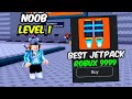 Starting Over as NOOB with OP SECRET in Roblox +1 Speed Jetpack Escape!