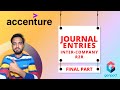 Accenture R2R Intercompany Journal Entries | Record to Report Intercompany Journal | Intercompany JE