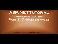 Part 147   Master pages in asp net
