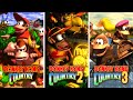 Donkey Kong Country Trilogy - All Games - 105% Walkthrough (No Damage)