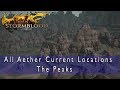 Final Fantasy 14 Stormblood - All Aether Current Locations - The Peaks