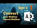 How to convert a User Mailbox to a Shared Mailbox in Office 365