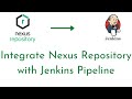 How to Integrate Nexus Repository with Jenkins Pipeline | Create Repository in Nexus Artifactory