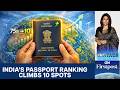Indian Passport Jumps 10 Places on Henley Index 2026 Global Rankings | Vantage with Palki Sharma