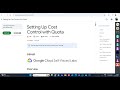 Setting Up Cost Control with Quota || Lab Solution || Google Cloud Arcade 2025