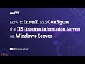 How to Install and Configure the IIS (Internet Information Server) on Windows Server? | MilesWeb