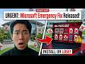 URGENT: Microsoft Just Released an \