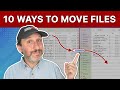 10 Ways To Move Files From One Folder To Another In the Finder