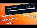 Image limit in Fooocus - Stable Diffusion
