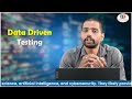 What is Data Driven Testing ? | Software Testing | Uncodemy - Best IT Training Institute