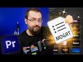 How To Import \u0026 Use MOGRT Files In Premiere Pro