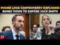 'Jack Smith's file on my table': AG Pam Bondi targets former special counsel over phone logs 'theft'