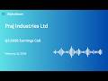 Praj Industries Ltd Q3 FY2025-26 Earnings Conference Call