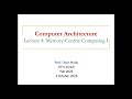 Computer Architecture - Lecture 4: Memory-Centric Computing I (Fall 2025)