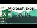 Tutorial on getting to know the Microsoft Excel 2010 display for beginners | basic functions
