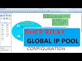 DHCP RELAY (Global IP-POOL) eNSP Huawei