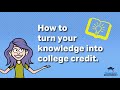 Unlock College Credit with Time Wise Tennessee | Prior Learning Assessment (PLA)