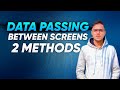 How to Pass Data Between Screens in Flutter | Named Routes Tutorial