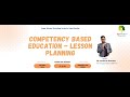 Super Sunday Workshop on Competency Based Education - Lesson Planning (5th May 2024)