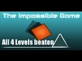 THE IMPOSSIBLE GAME - All 4 Levels beaten! [PSP|100%]