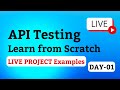 API Testing using Postman Live Project Day-01 | LIVE | Testers Talk