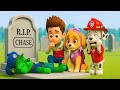 Adiós, Chase Zombie – El Héroe Verde de Paw Patrol!! | PAw PaTrol en Español | Rainbow 3