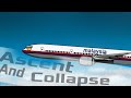 Malaysia Airlines Flight 17 crash animation Ascent And Collapse
