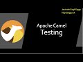 How to test Apache Camel Routes using Camel Test Kit? Camel Unit Testing, Mock, AdviceWith, Test Kit