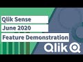Qlik Data Analytics - June 2020 Feature Demonstration