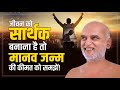 जीवन को सार्थक बनाना है तो मानव जन्म की कीमत को समझें! 11 feb 2025 | Muni Veersagarji #veersagarji