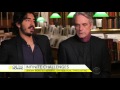 Dev Patel and Jeremy Irons on \