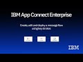Creating a message flow using only key strokes in IBM App Connect Enterprise