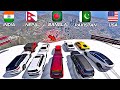 GTA V: India Vs Pakistan Vs Nepal Vs Bangladesh Vs USA SKY RAMP CHALLENGE