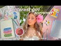 A PINTEREST SUMMER 🍧🎨 summer crafts, DIYS, and aesthetic activities